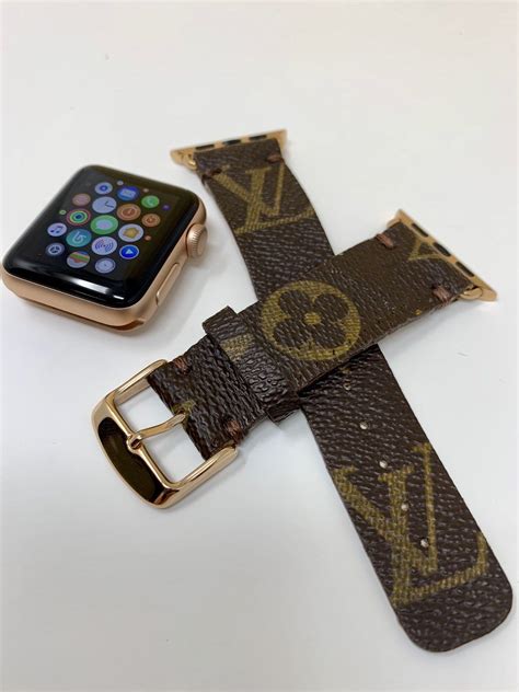 louis vuitton apple watch band 44